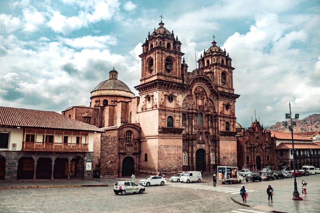 Plaza de Armas, un dia nublado